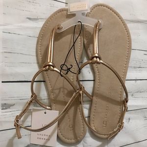 Rose Gold Sandals
